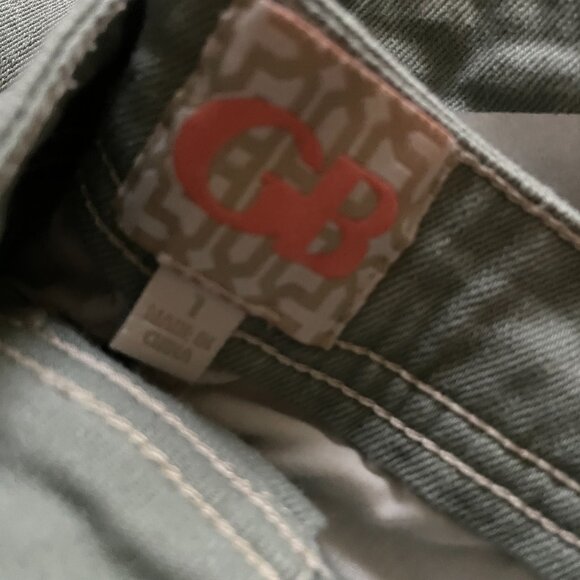 GB, Size 1, Button Fly, Wide Leg, Denim Jeans - Picture 8 of 8